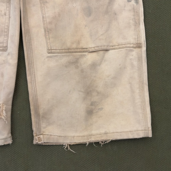 Vintage Carhartt Work Bib Overalls R01 - Picture 8 of 15